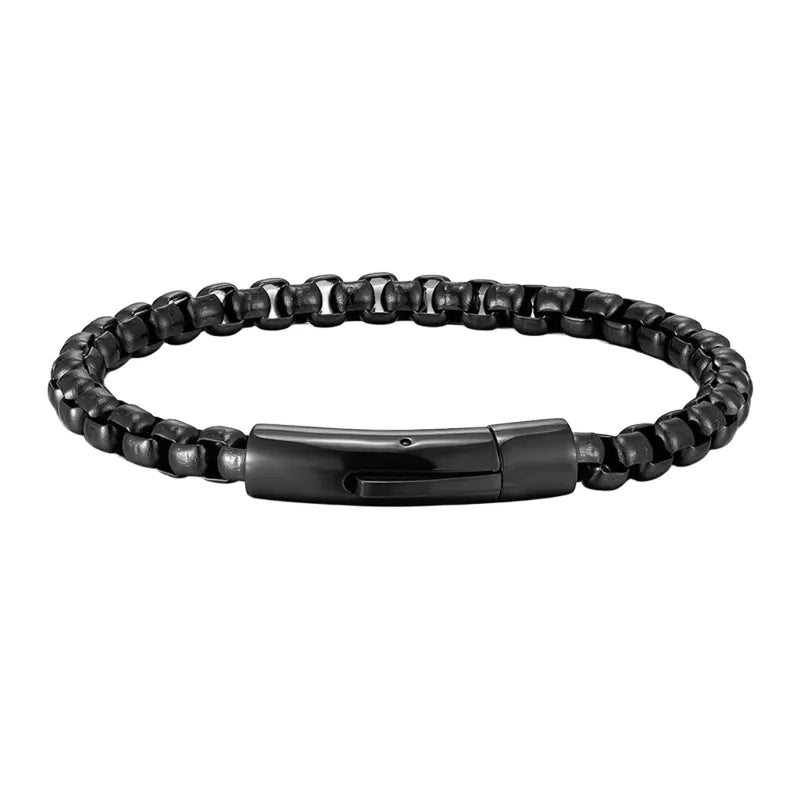 PULSEIRA DE METAL MONTRIER — KRONOS BLACK - Montrier