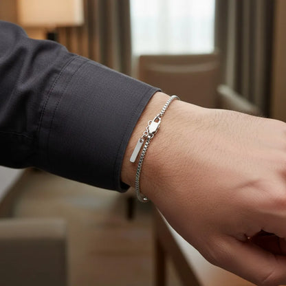 PULSEIRA DE METAL MONTRIER — BERLIN SILVER