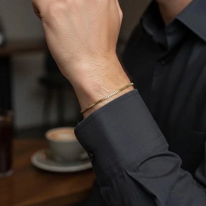PULSEIRA DE METAL MONTRIER — BERLIN GOLD