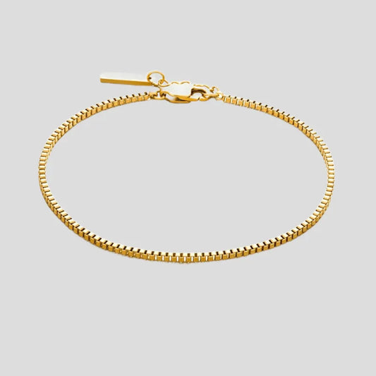 PULSEIRA DE METAL MONTRIER — BERLIN GOLD - Montrier