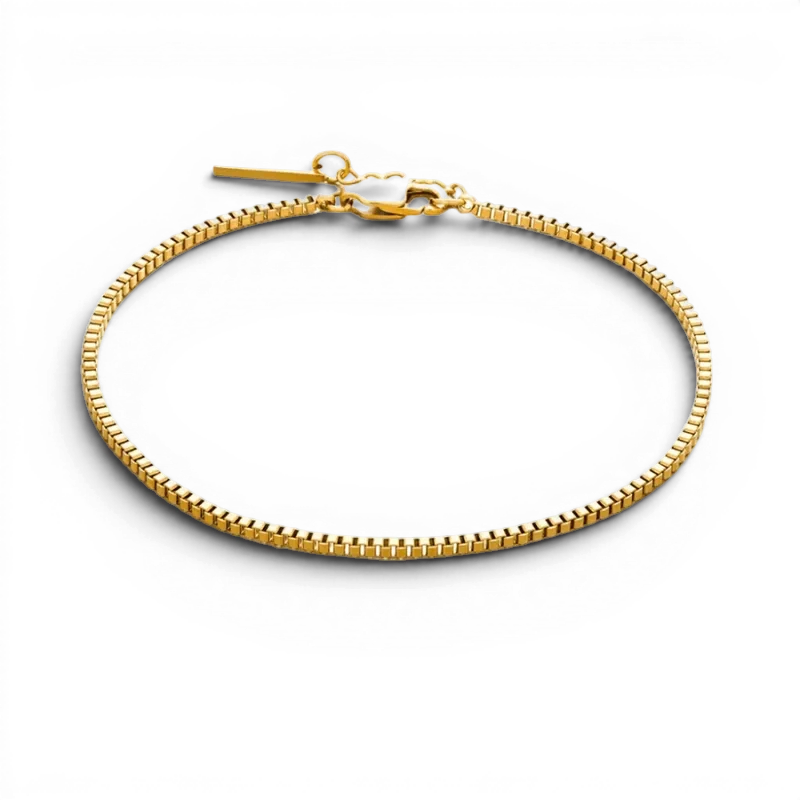 PULSEIRA DE METAL MONTRIER — BERLIN GOLD