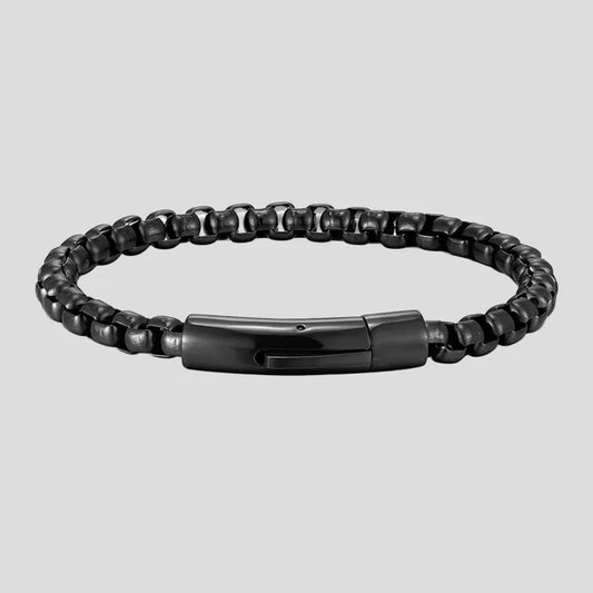 PULSEIRA DE METAL MONTRIER — KRONOS BLACK - Montrier