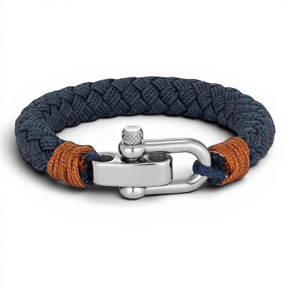 PULSEIRA MASCULINA DE CORDA AZUL FORTIS | MONTRIER