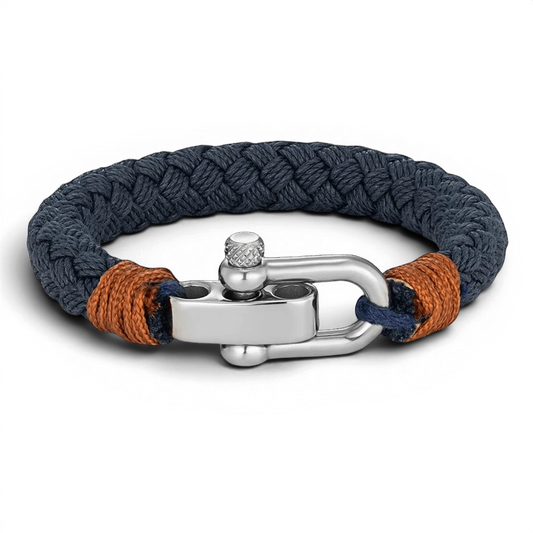 PULSEIRA MASCULINA DE CORDA AZUL FORTIS | MONTRIER