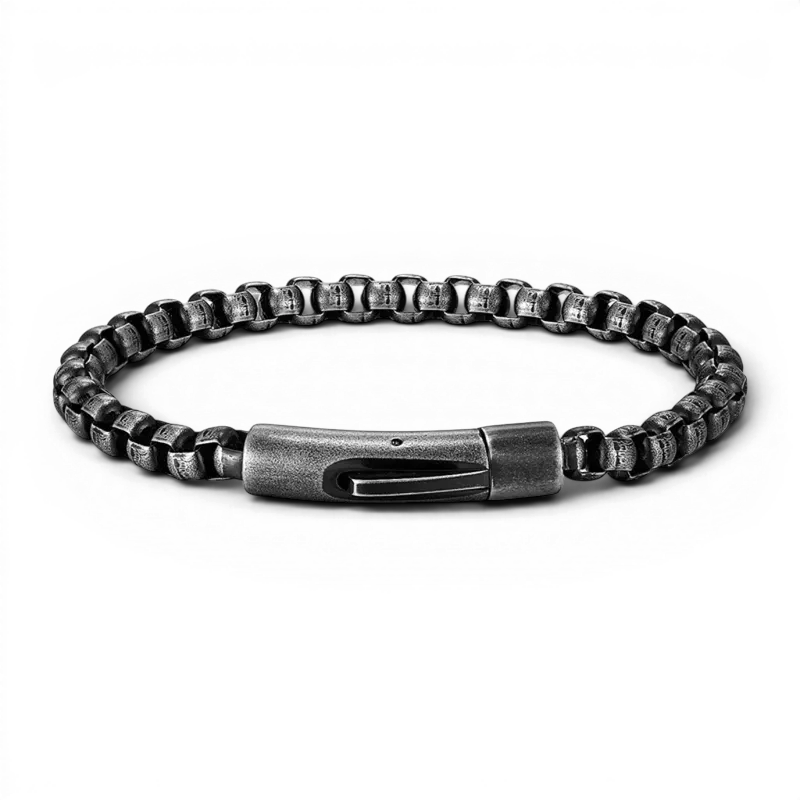 PULSEIRA MASCULINA DE METAL RETRÔ KRONOS | MONTRIER