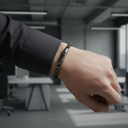 PULSEIRA DE METAL MONTRIER — KRONOS RETRÔ